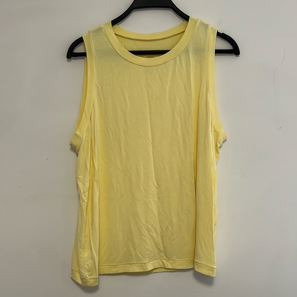 Ribbonluxe - buttery soft buttery yellow modal tank top, size medium - Picture 2 of 5